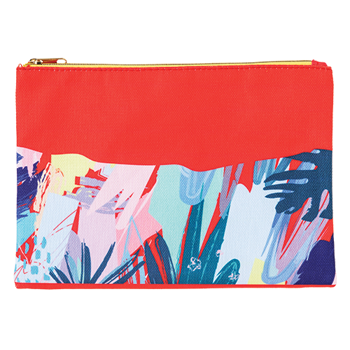 Picture of CHARMIES PENCIL CASE CORAL LARGE 