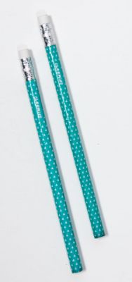 Picture of CHARMIES HB PENCIL AQUA - PACK OF 6