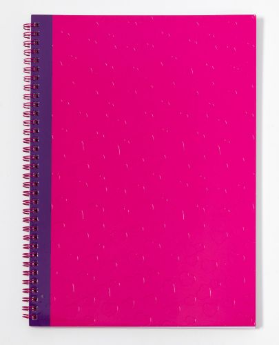 Picture of CHARMIES A4 NOTEBOOK HEARTS - PACK OF 2