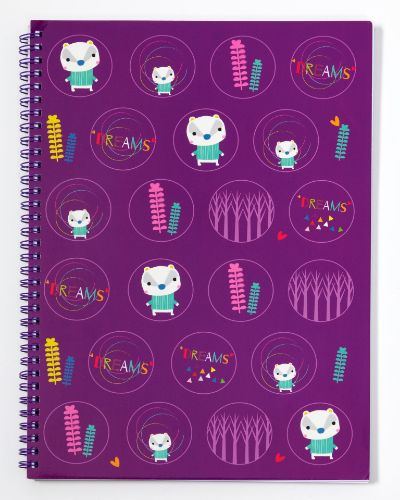 Picture of CHARMIES  A4 NOTEBOOK DREAMS  - PACK OF 2