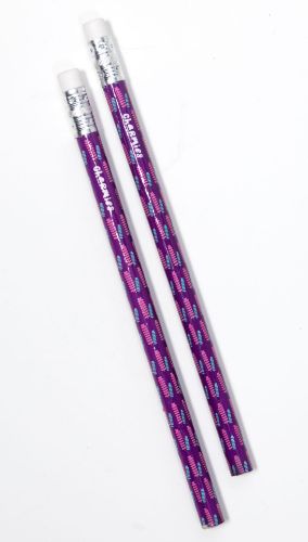 Picture of CHARMIES HB JUMBO PENCILS PURPLE - PACK OF 6