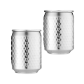 Picture of Hammered Tumbler 2pc Silver 400ml
