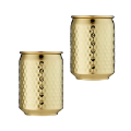 Picture of Hammered Tumbler 2pc Gold 400ml