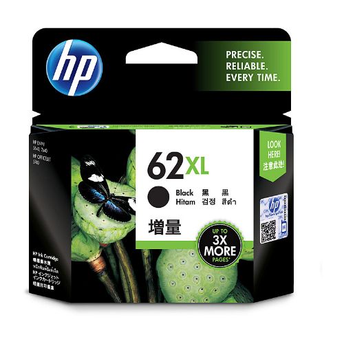 Picture of HP #62XL Black Ink C2P05AA