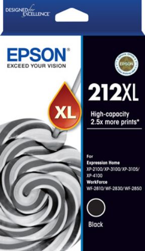 Picture of Epson 212XL Black Ink Cart