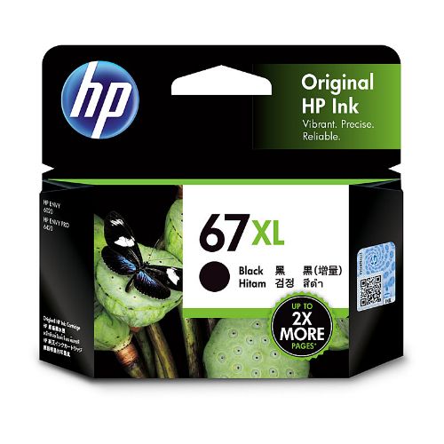 Picture of HP #67XL Black Ink 3YM57AA