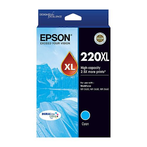 Picture of Epson 220XL Cyan Ink Cart