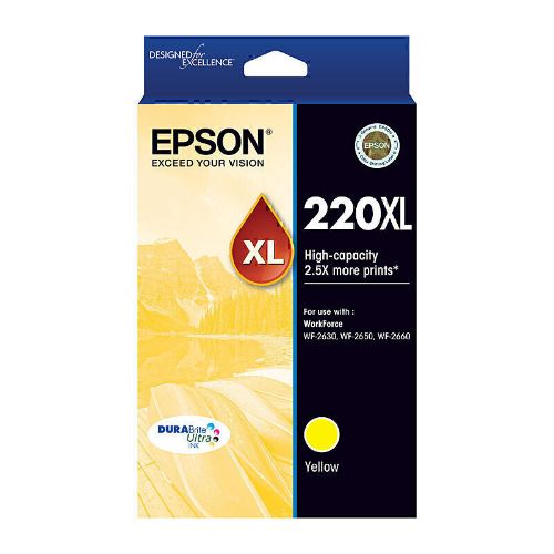 Picture of Epson 220XL Yellow Ink Cart