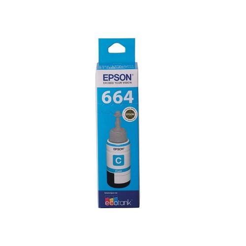 Picture of EPSON T664 ECOTANK BOTTLE CYAN