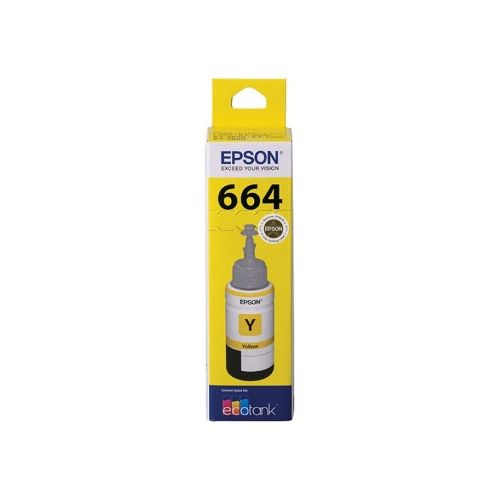 Picture of EPSON T664 ECOTANK BOTTLE YELLOW