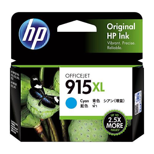 Picture of HP 915XL Cyan Ink Cart