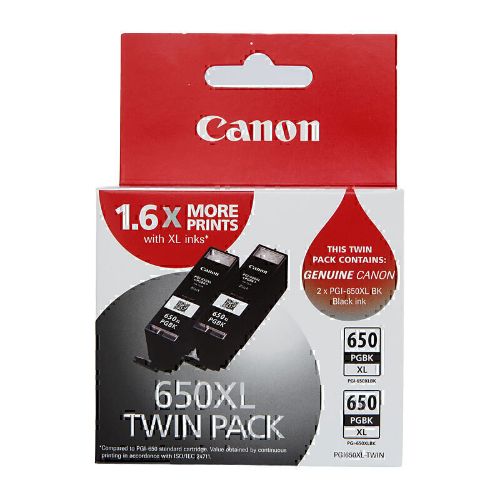 Picture of Canon 650XL Twin Black
