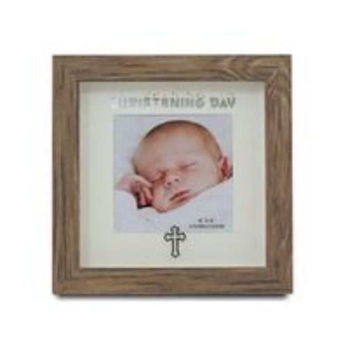 Picture of Christening Frame Timber 
