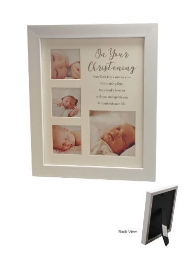 Picture of Christening Photo Frame Collage