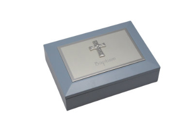 Picture of Baptism Memory Box Blue