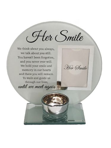 Picture of Photo Frame Glass Her Smile