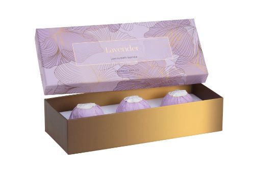 Picture of Elegance Bath Bombs Lavender Pack 3