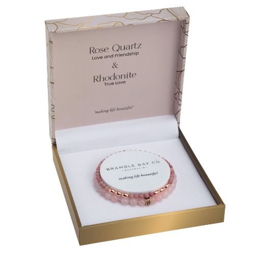 Picture of Elegance Bracelet Rose Quartz Rhodonite