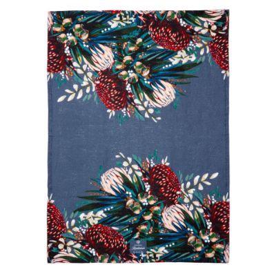Picture of Radiance Midnight Linen Kitchen Towel