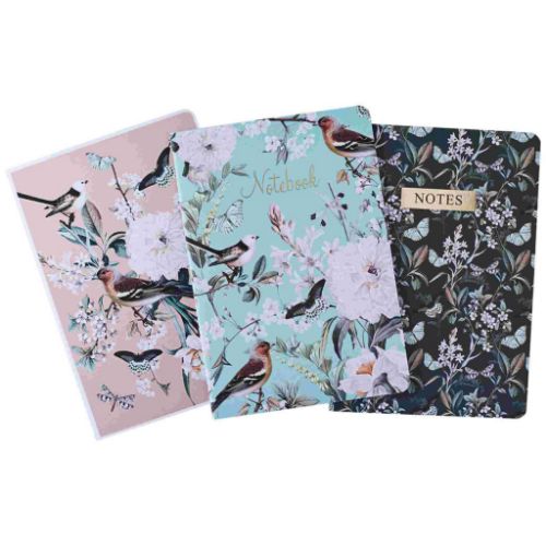 Picture of Notebook A5 Set Of 3 Apple Blossom