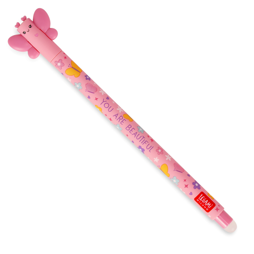 Picture of Legami Erasable Pen Butterfly Pink