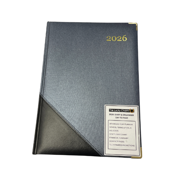 Picture of TLC Diary A4 DTP Silver 2026