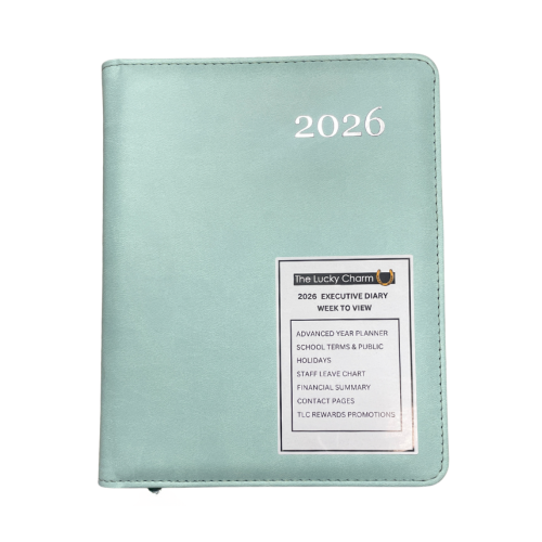 Picture of TLC Diary A5 Wiro WTV Pistachio 2026