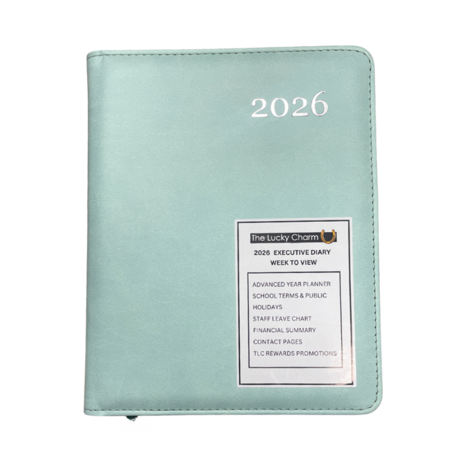 Picture of TLC Diary A5 Wiro WTV Pistachio 2026