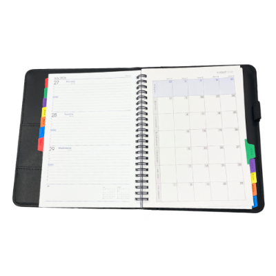 Picture of TLC Diary A5 Wiro WTV Black 2026