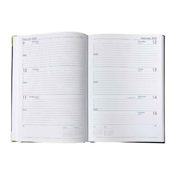 Picture of TLC Diary A5 WTV Blue 2026