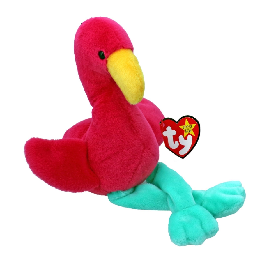 Picture of Ty Beanie Baby - Fraya the Pink Flamingo