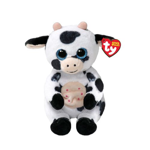 Picture of TY Beanie Bellies - Herdly the Cow Regular