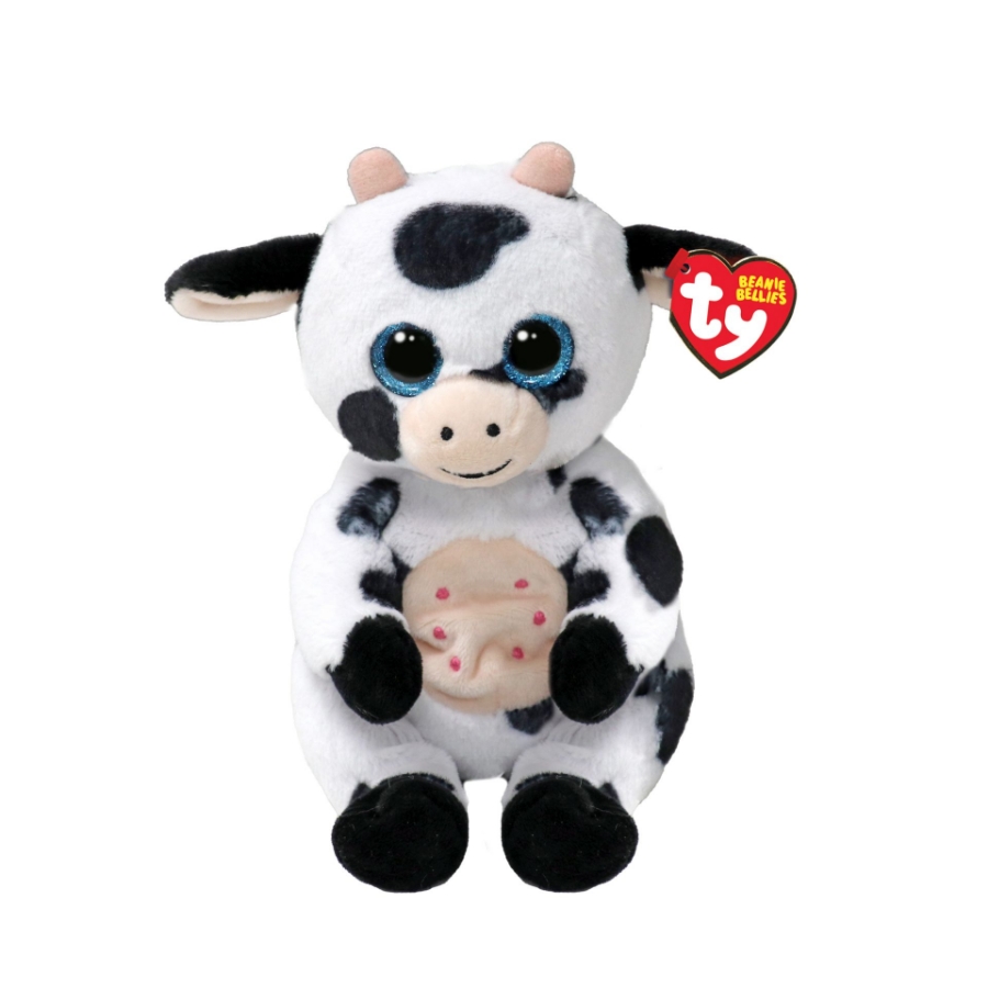 Picture of TY Beanie Bellies - Herdly the Cow Regular
