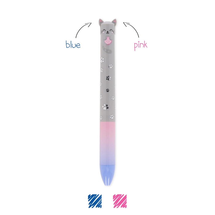 Picture of Legami Kitty Two-Colour Ballpoint Pen
