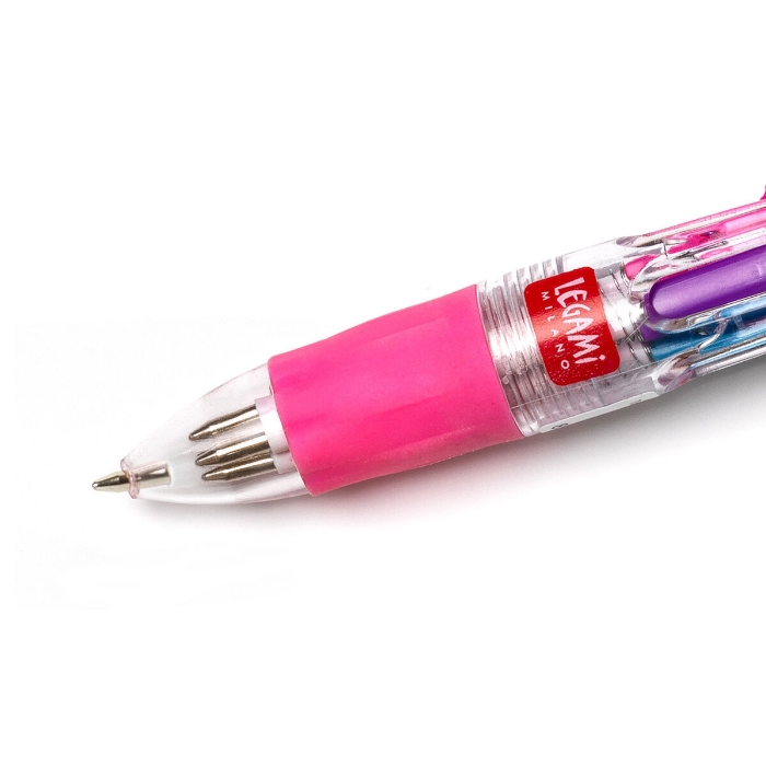 Picture of Legami Mini 4-Colour Ballpoint Pen Unicorn