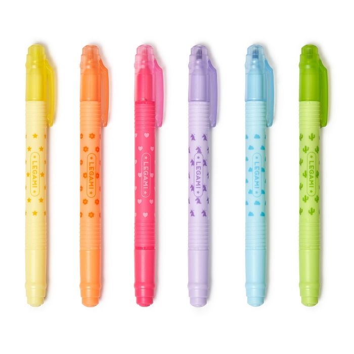 Picture of Legami Set Of 6 Erasable Highlighters