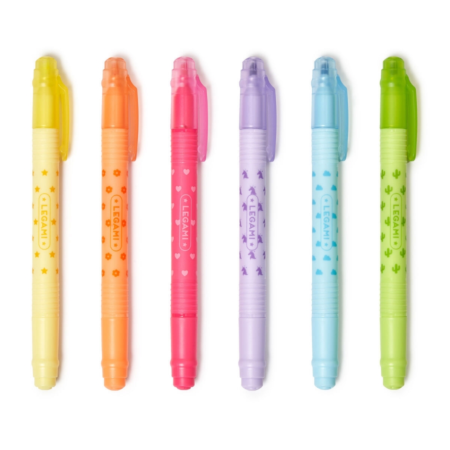 Picture of Legami Set Of 6 Erasable Highlighters