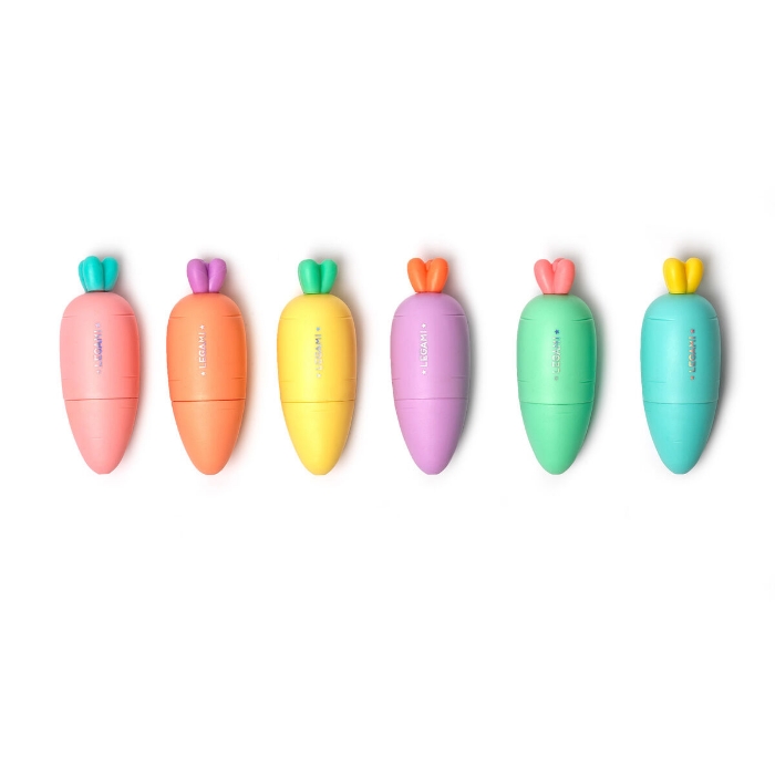Picture of Legami Set Of 6 Mini Highlighters - Carrate Team