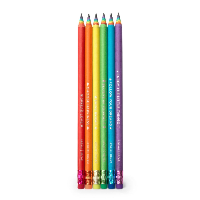 Picture of Legami Set of 6 HB Graphite Pencils