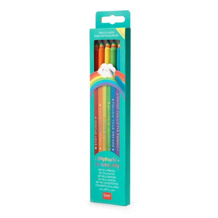 Picture of Legami Set of 6 HB Graphite Pencils