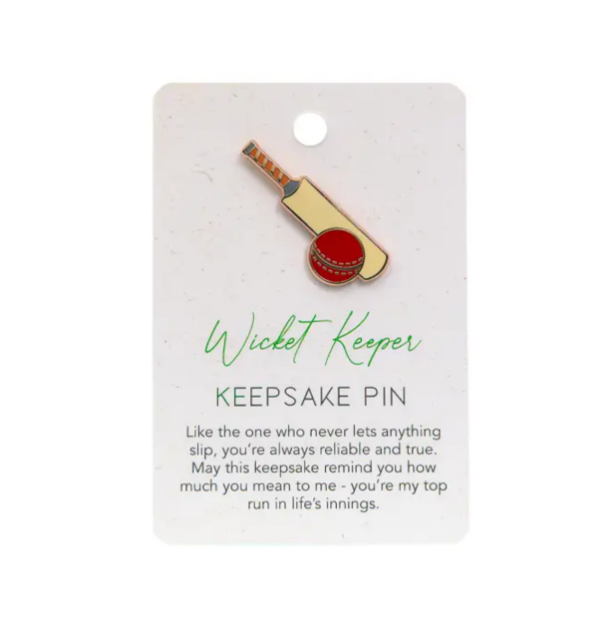 Picture of Champions Of Life Wicket Keeper Keepsake Pin
