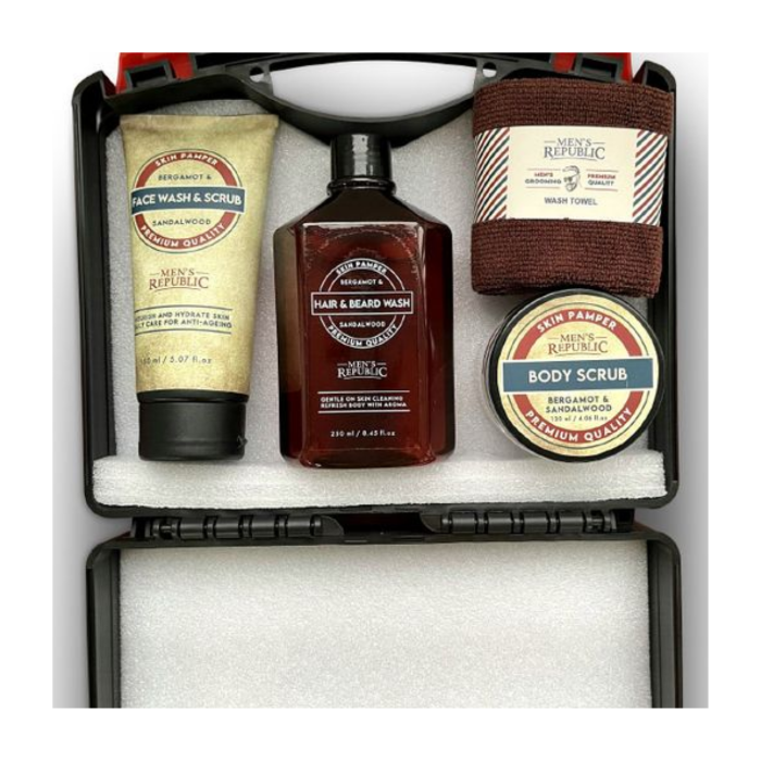 Picture of Men's Republic 5pc Grooming Kit Including Tool Case