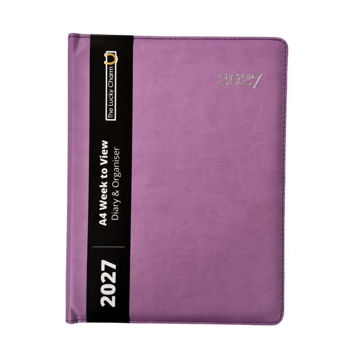 Picture of TLC Diary A4 Wiro WTV Purple 2027
