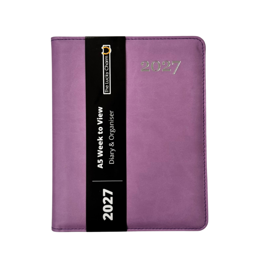 Picture of TLC Diary A5 Wiro WTV Purple 2027