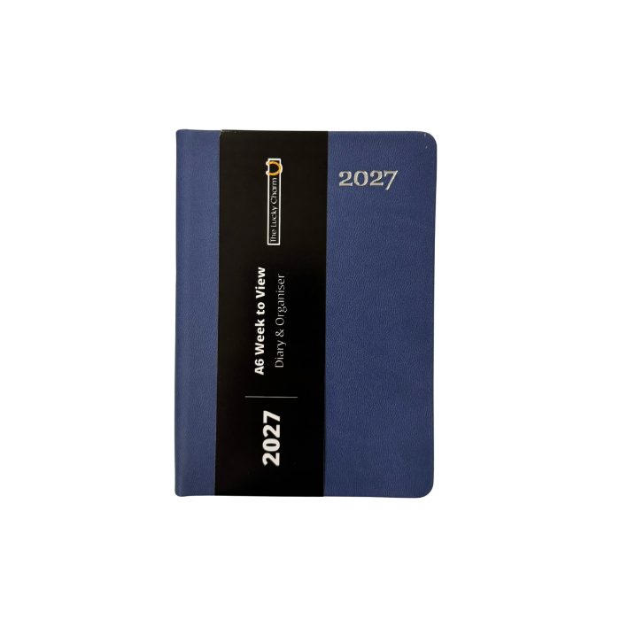 Picture of TLC Diary A6 PU WTV Denim Blue 2027