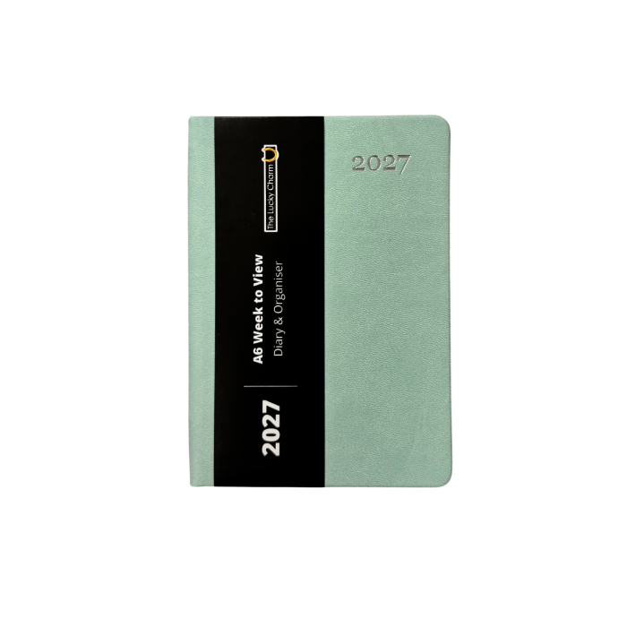 Picture of TLC Diary A6 PU WTV Pistachio Green 2027