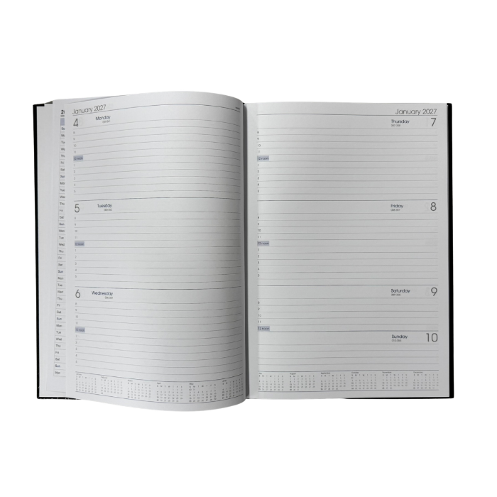 Picture of TLC Diary A4 WTV Spot Black 2027