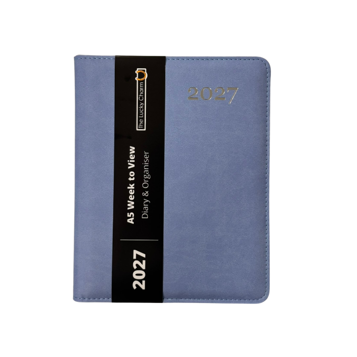 Picture of TLC Diary A5 Wiro WTV Blue 2027