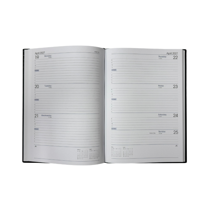 Picture of TLC Diary A5 WTV Spot Black 2027