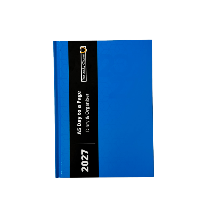 Picture of TLC Diary A5 DTP Spot Blue 2027